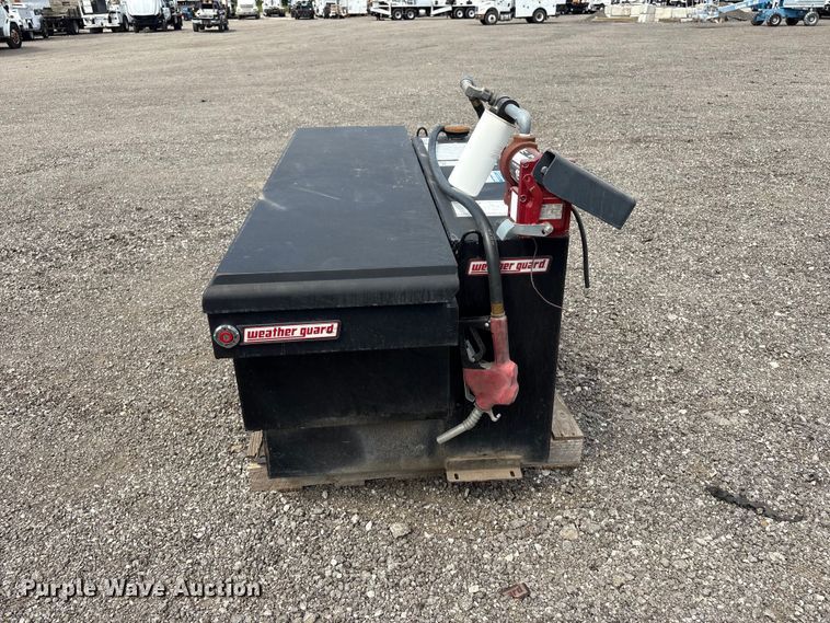 image for item FI0167 Weatherguard fuel transfer tank and toolbox