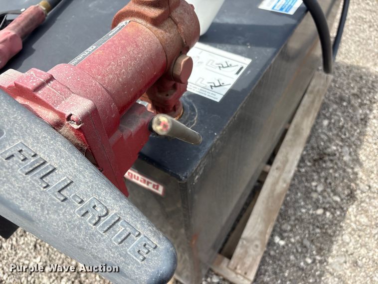 image for item FI0167 Weatherguard fuel transfer tank and toolbox