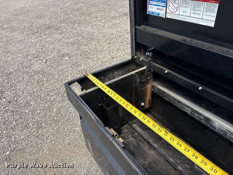 image for item FI0167 Weatherguard fuel transfer tank and toolbox