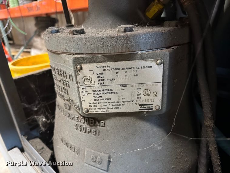 image for item FK0118 Atlas Copco air compressor