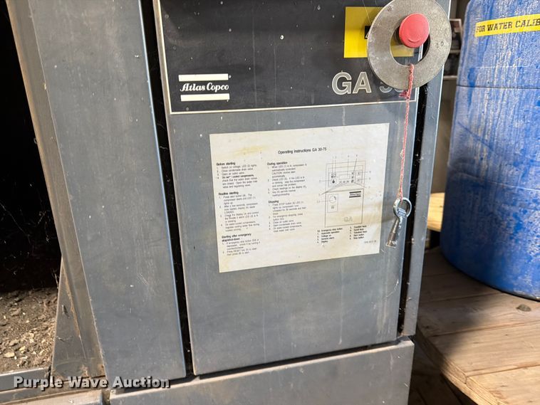image for item FK0118 Atlas Copco air compressor