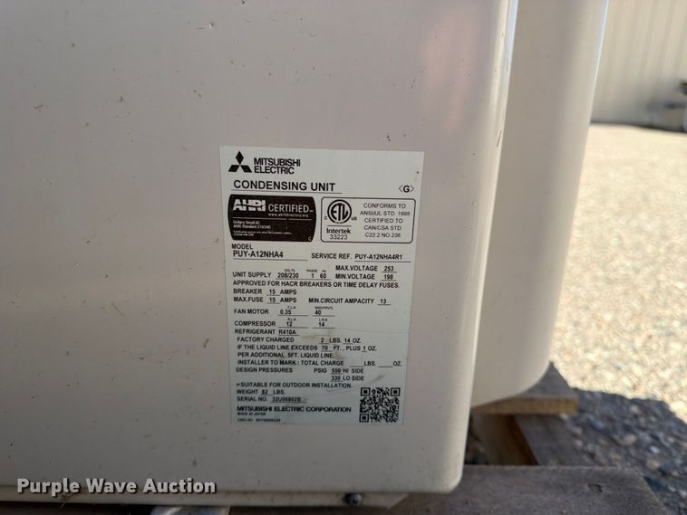 image for item FK0120 Mitsubishi Mr. Slim air conditioner