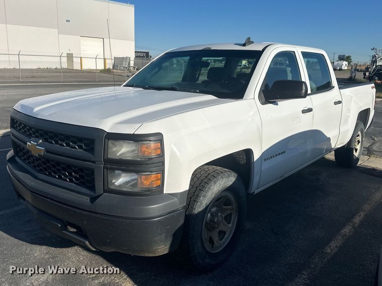 image for item FM7524 2015 Chevrolet Silverado 1500 Crew Cab pickup truck