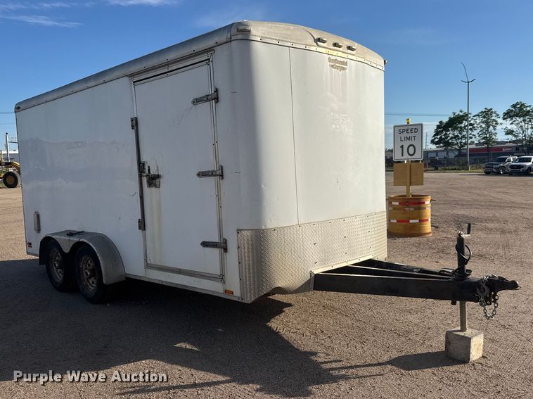 image for item MX9197 2010 Continental enclosed cargo trailer