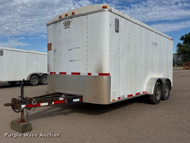 image for item MX9201 2008 Continental enclosed cargo trailer