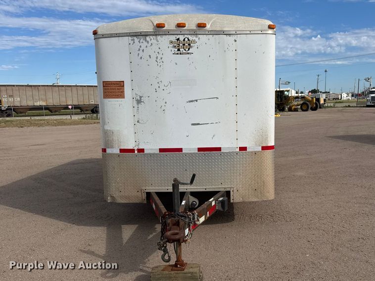 image for item MX9201 2008 Continental enclosed cargo trailer