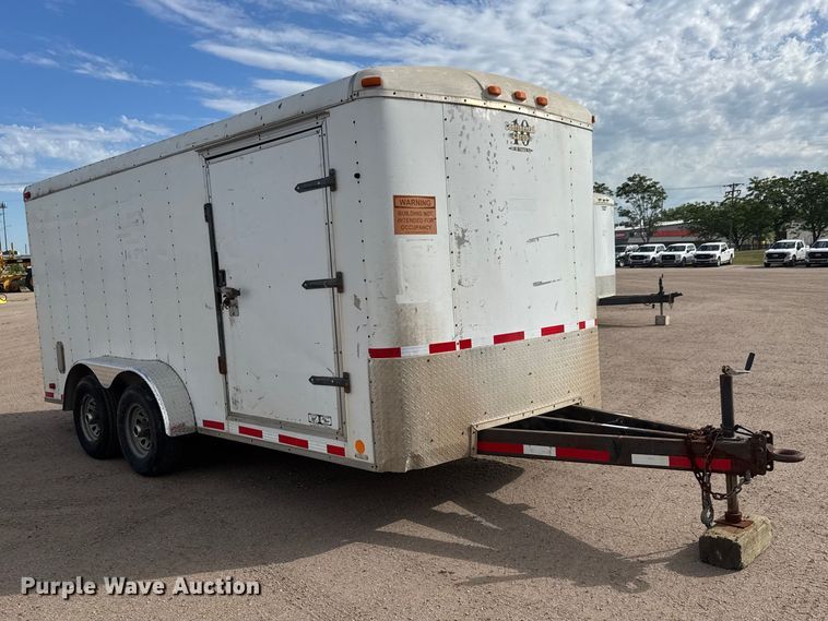 image for item MX9201 2008 Continental enclosed cargo trailer
