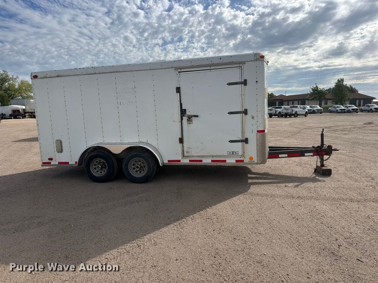 image for item MX9201 2008 Continental enclosed cargo trailer