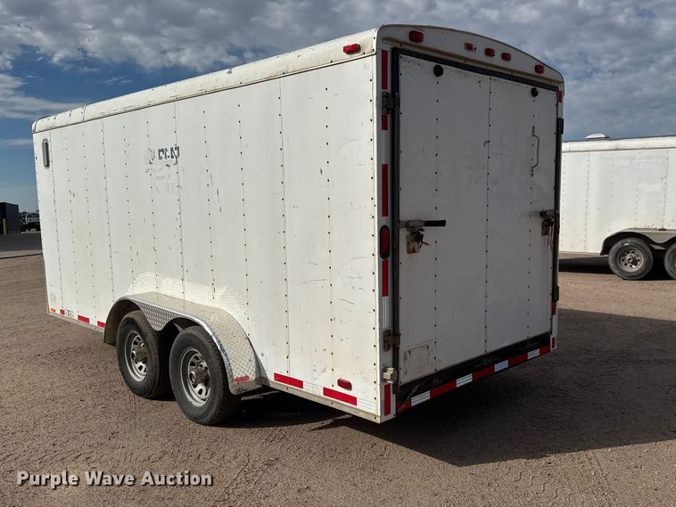 image for item MX9201 2008 Continental enclosed cargo trailer