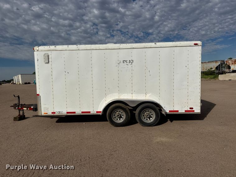 image for item MX9201 2008 Continental enclosed cargo trailer