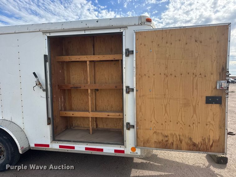 image for item MX9201 2008 Continental enclosed cargo trailer