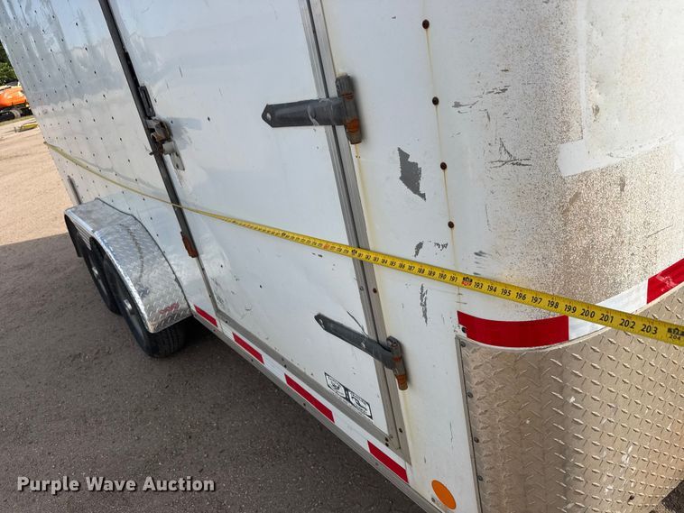 image for item MX9201 2008 Continental enclosed cargo trailer