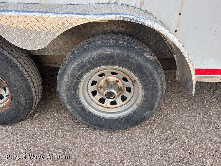 image for item MX9201 2008 Continental enclosed cargo trailer