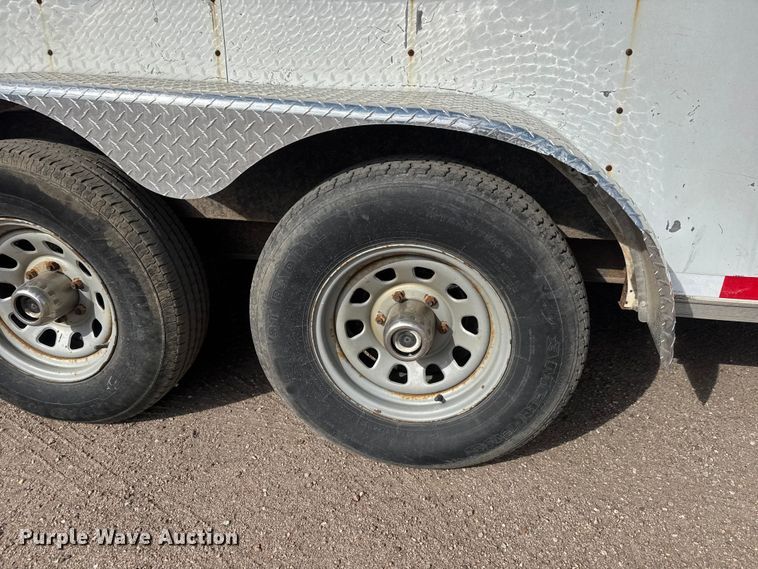 image for item MX9201 2008 Continental enclosed cargo trailer