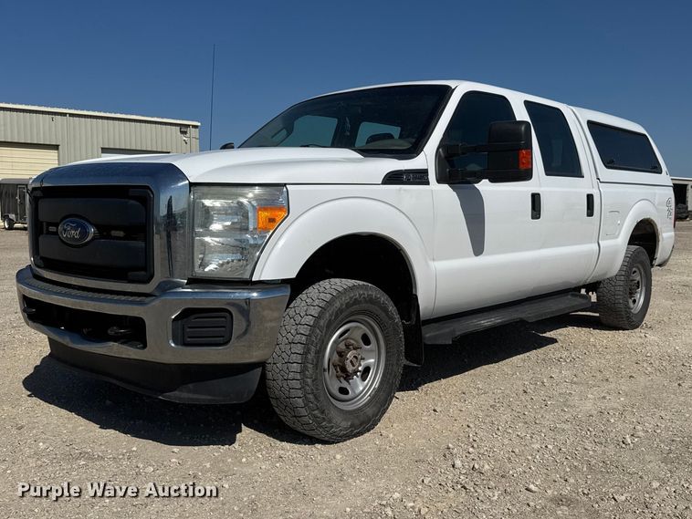 2015 Ford F250 Super Duty Crew Cab pickup truck
