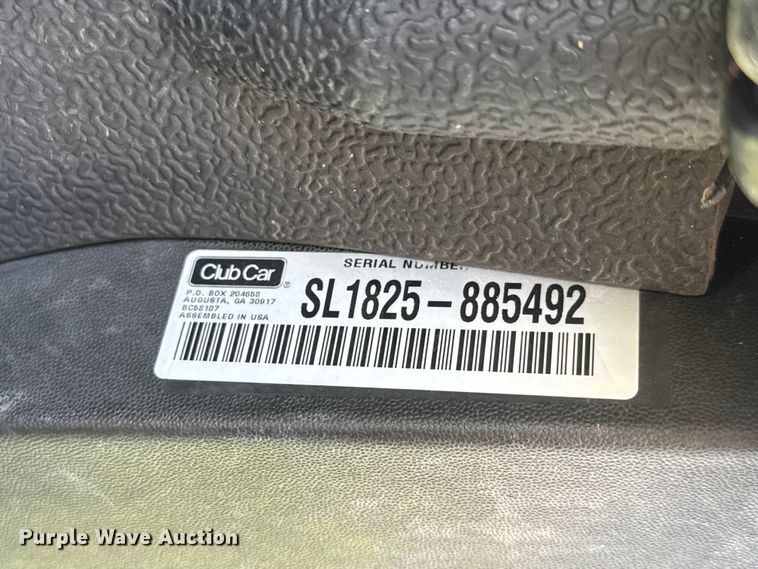 image for item MX9287 2018 Club Car Precedent golf cart