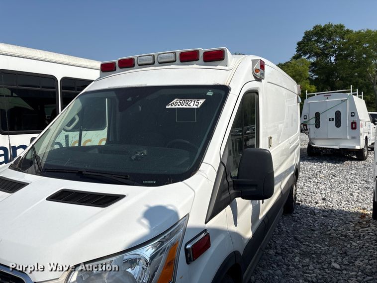 image for item YA1297 2021 Ford Transit 250 ambulance