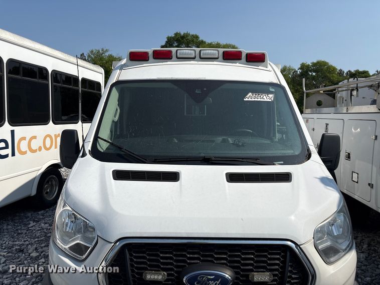 image for item YA1297 2021 Ford Transit 250 ambulance
