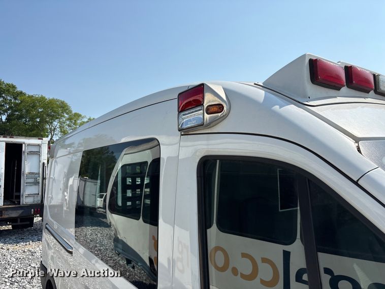 image for item YA1297 2021 Ford Transit 250 ambulance
