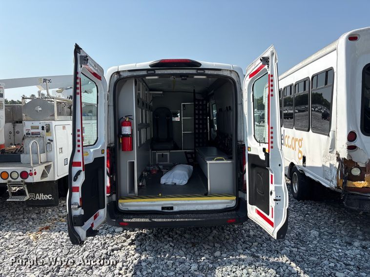 image for item YA1297 2021 Ford Transit 250 ambulance