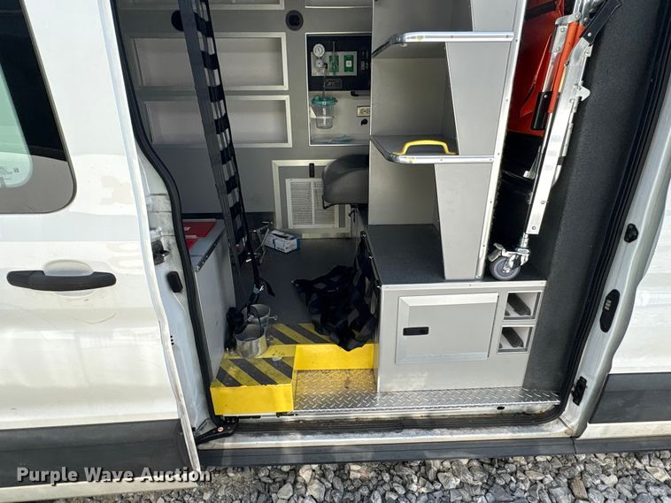 image for item YA1297 2021 Ford Transit 250 ambulance