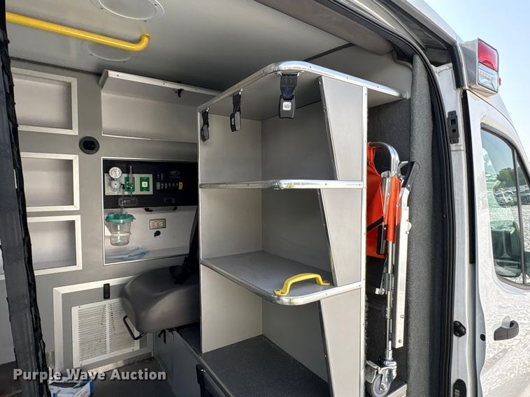 image for item YA1297 2021 Ford Transit 250 ambulance