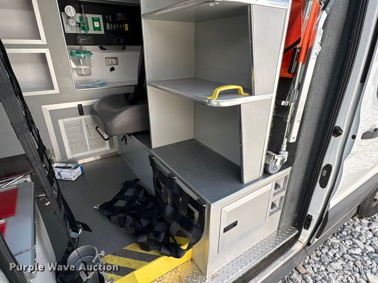 image for item YA1297 2021 Ford Transit 250 ambulance