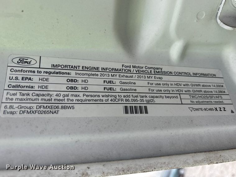 image for item YA2691 2013 Ford F450 Super Duty bucket truck