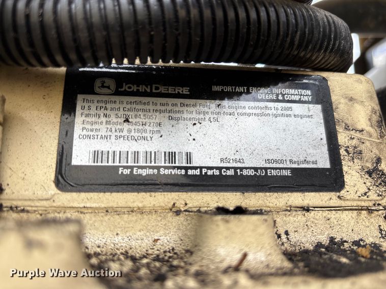 image for item YA3058 2005 Kohler 60RE0ZJB generator
