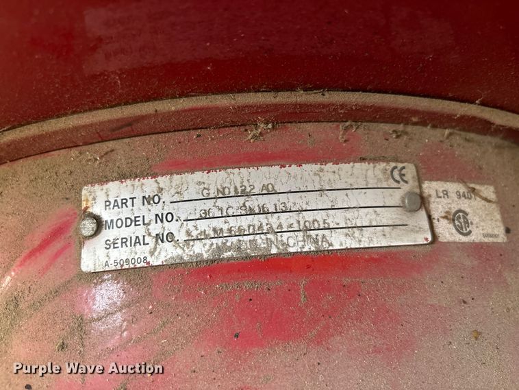 image for item YA3061 2005 Baldor 361CSL1613 generator