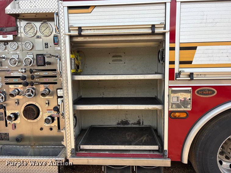 image for item YA3222 2009 Kovatch Mobile Equipment pumper fire truck