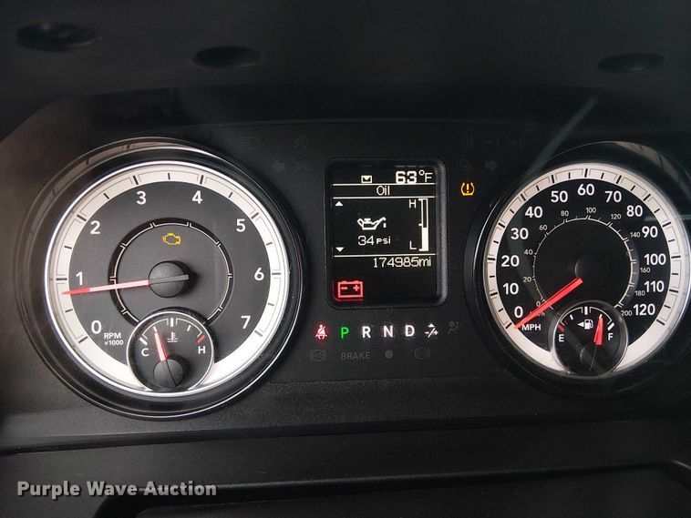 image for item YA3301 2020 RAM 1500 pickup truck