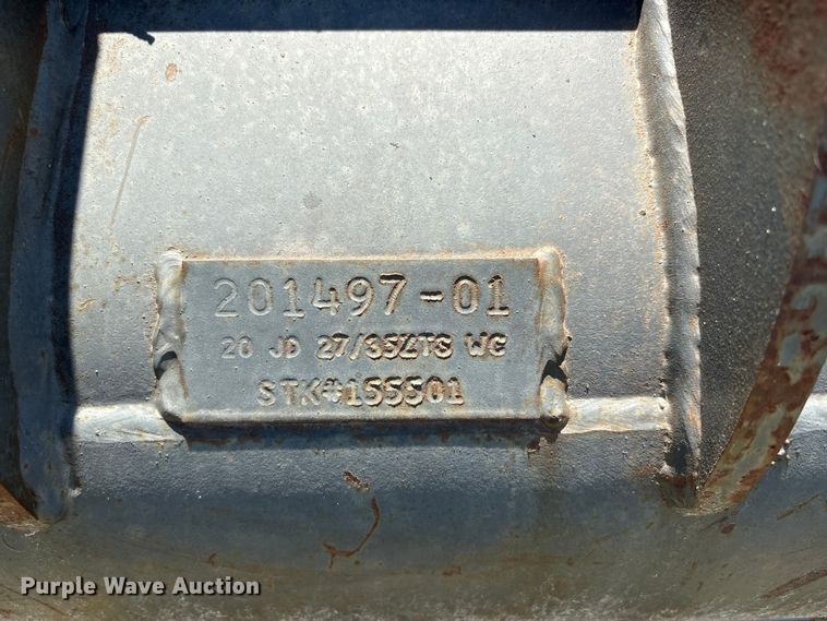 image for item DO5214 (4) mini excavator buckets