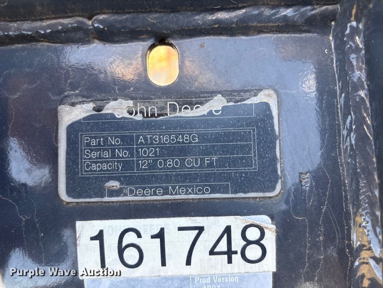 image for item DO5217 Mini excavator buckets