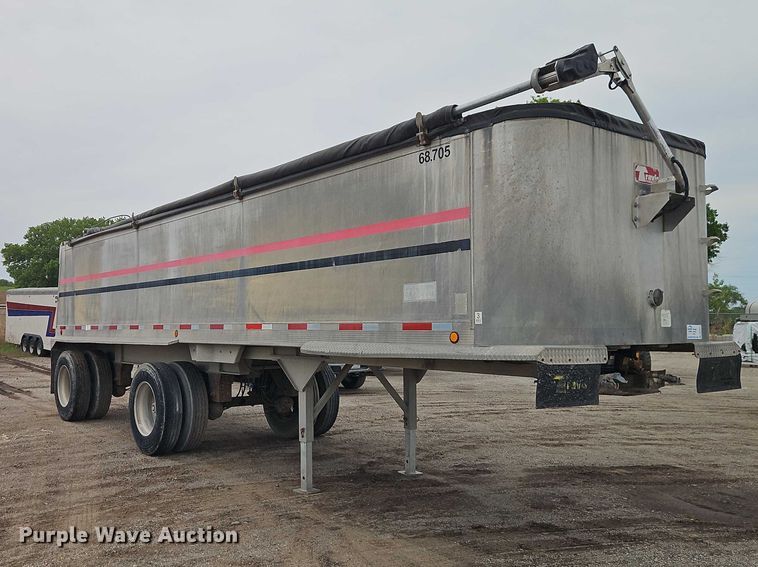 image for item DR2814 2003 Travis T/96 end dump trailer