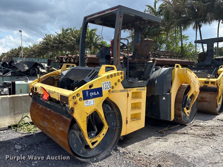 image for item DU0458 2006 BOMAG BW190 AD-4 double drum vibratory roller