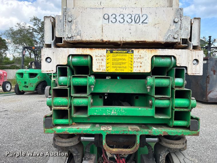 image for item DU0490 2016 JLG 1930ES scissor lift