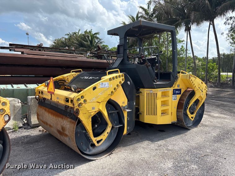 image for item DU0493 2006 BOMAG BW190 A-4 double drum vibratory roller