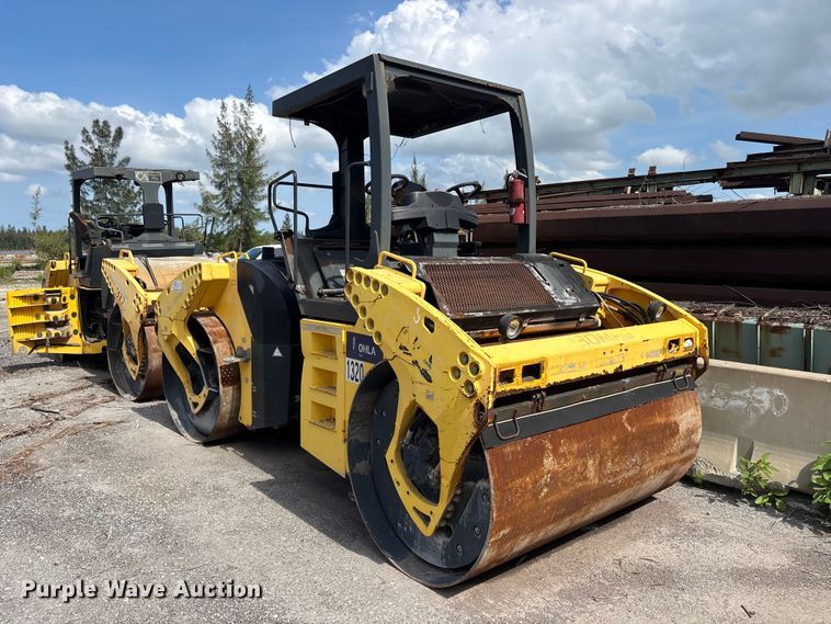 image for item DU0493 2006 BOMAG BW190 A-4 double drum vibratory roller