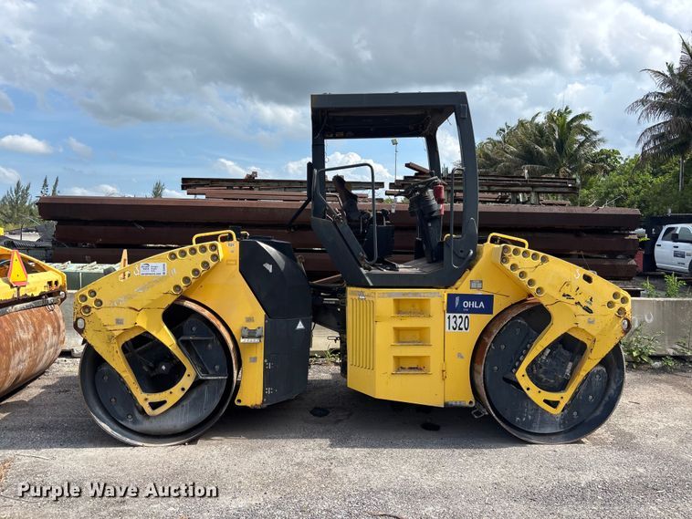 image for item DU0493 2006 BOMAG BW190 A-4 double drum vibratory roller