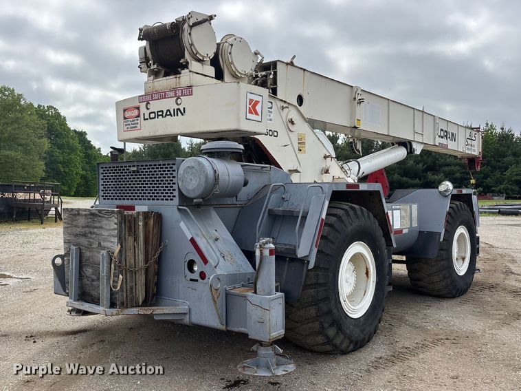 image for item DV4256 1992 Lorain LRT-350D crane