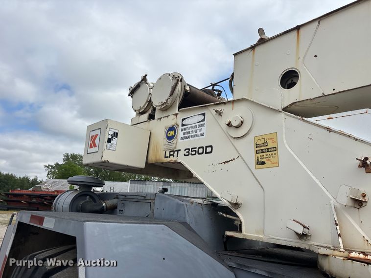 image for item DV4256 1992 Lorain LRT-350D crane