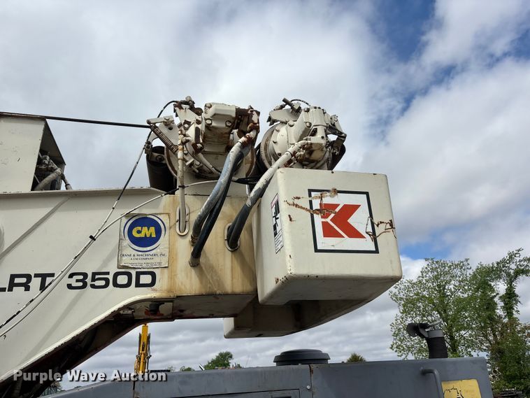 image for item DV4256 1992 Lorain LRT-350D crane