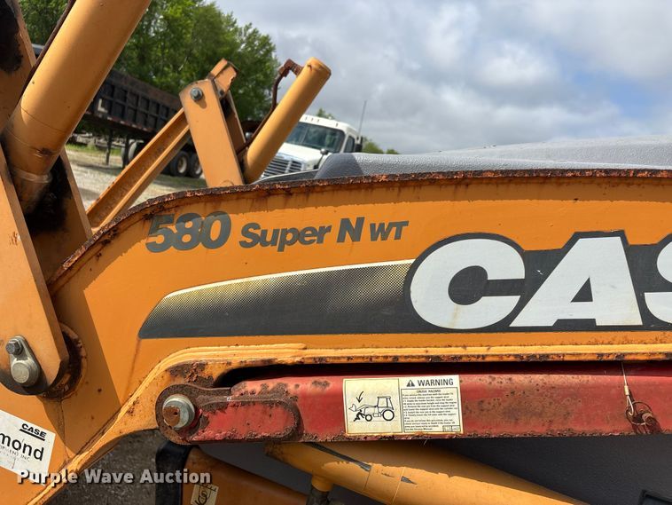 image for item DV4258 2011 Case 580 Super N WT backhoe