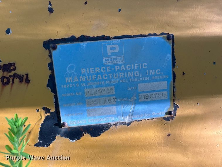 image for item DV4283 Pierce-Pacific Manufacturing LR3/60 excavator equipment