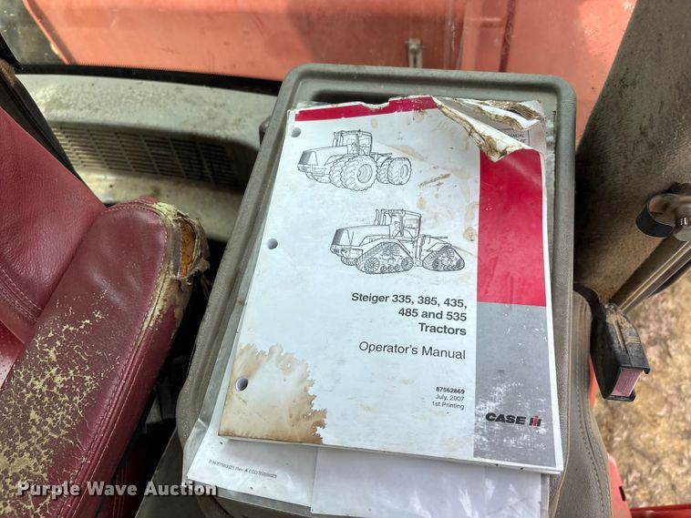 image for item DV4289 2009 Case IH Steiger 435S 4WD tractor