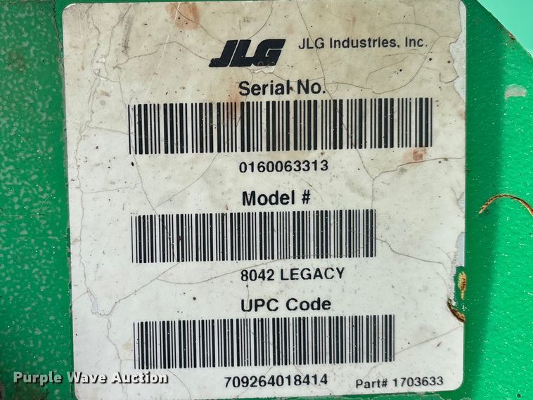 image for item DV4298 2014 JLG 8042 telehandler