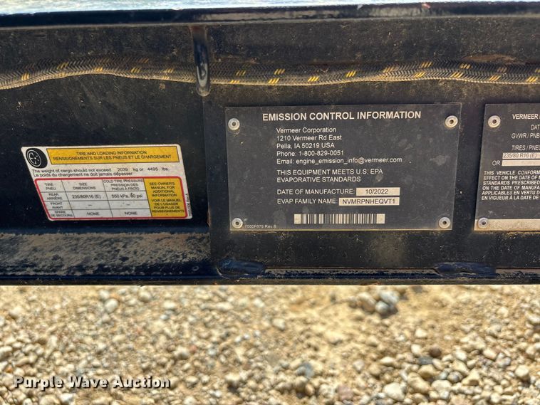 image for item DV4304 2023 Vermeer CV573GT vacuum excavator