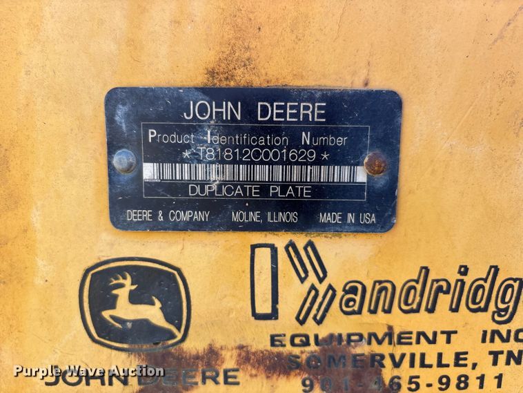image for item DV4308 John Deere 1812C scraper