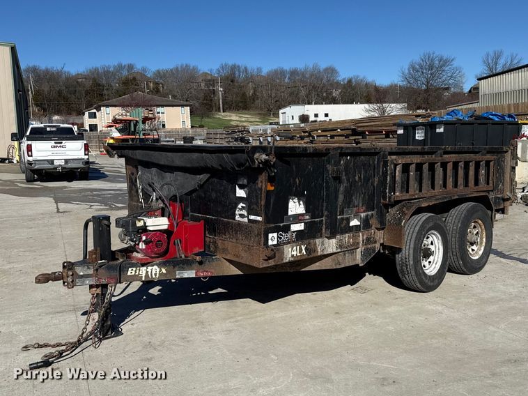 image for item DZ4408 2017 Big Tex 14LX dump trailer